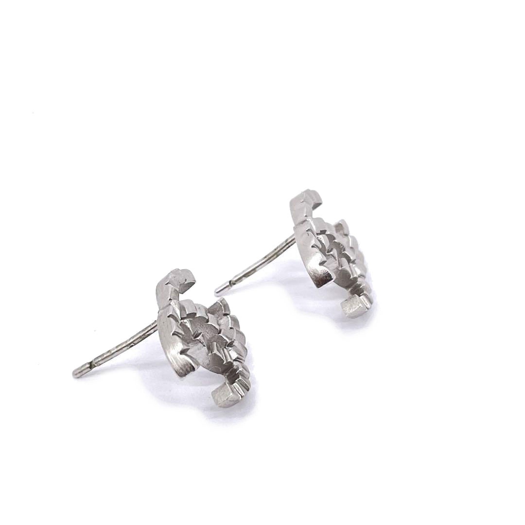 CHANEL シャネル ピアス ココマーク シルバー