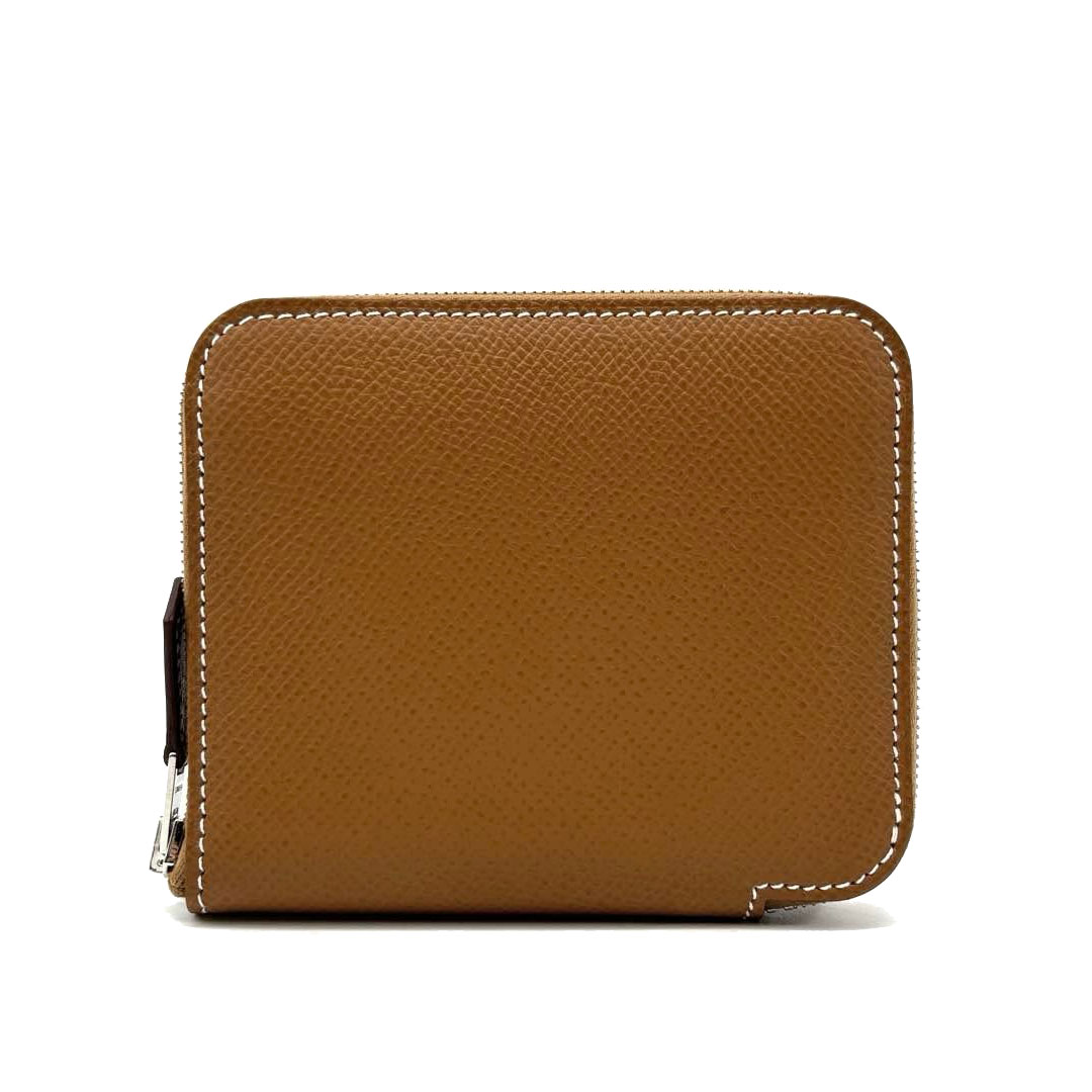 HERMES エルメス ラウンドファスナー 財布 アザップ シルクイン