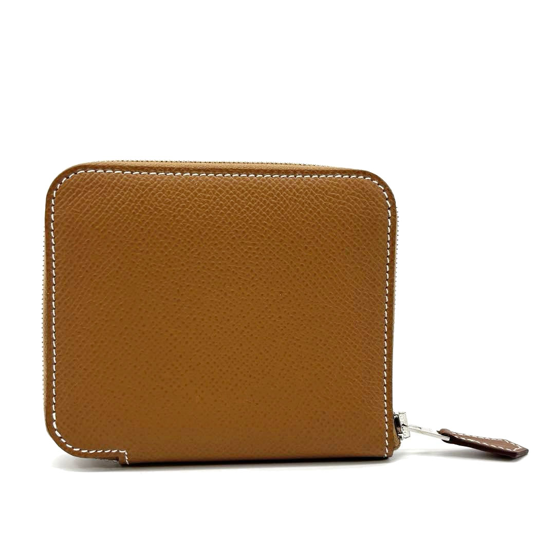 HERMES エルメス ラウンドファスナー 財布 アザップ シルクイン