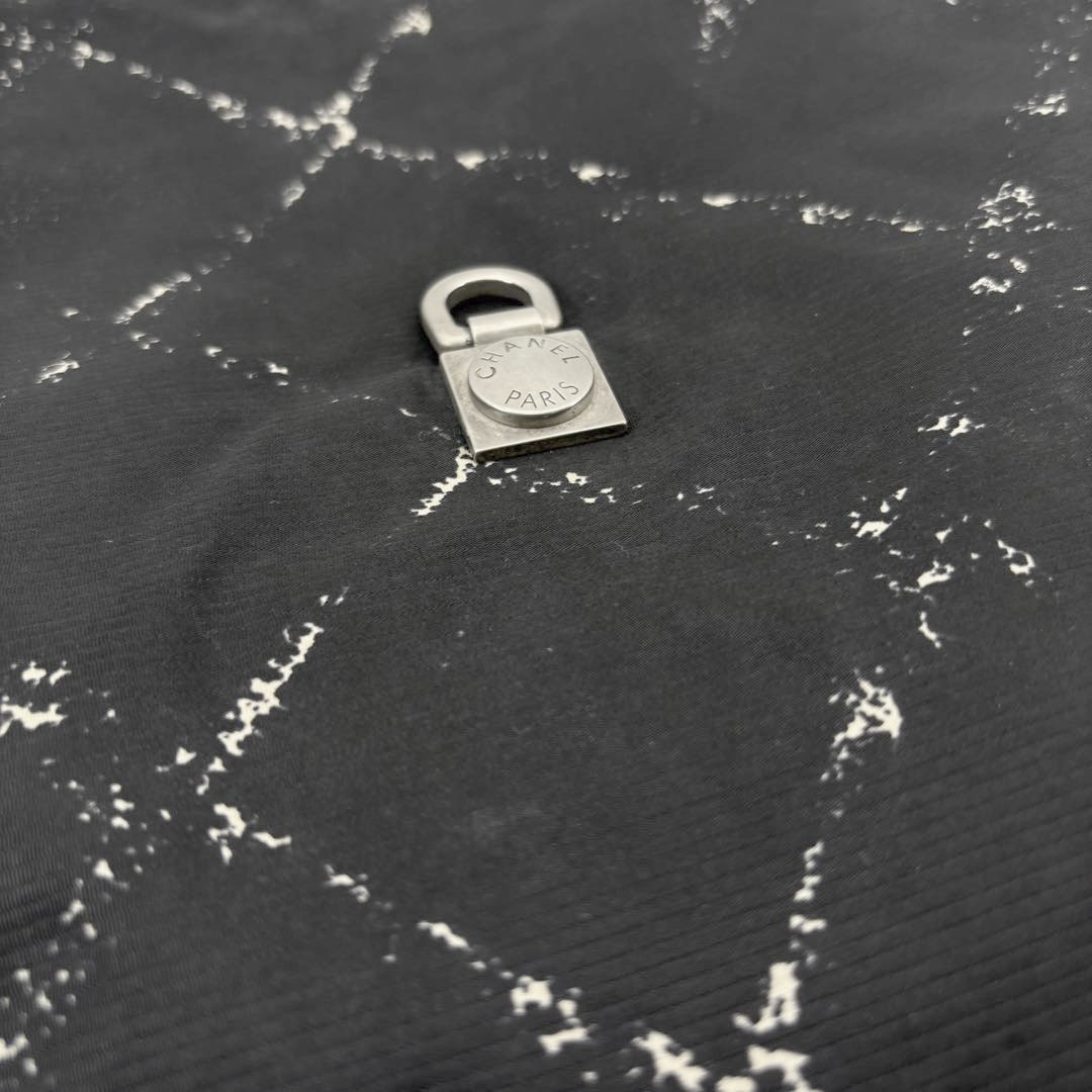 CHANEL シャネル リュックサック バックパック 旧トラベルライン ナイロン ブラック 5番台