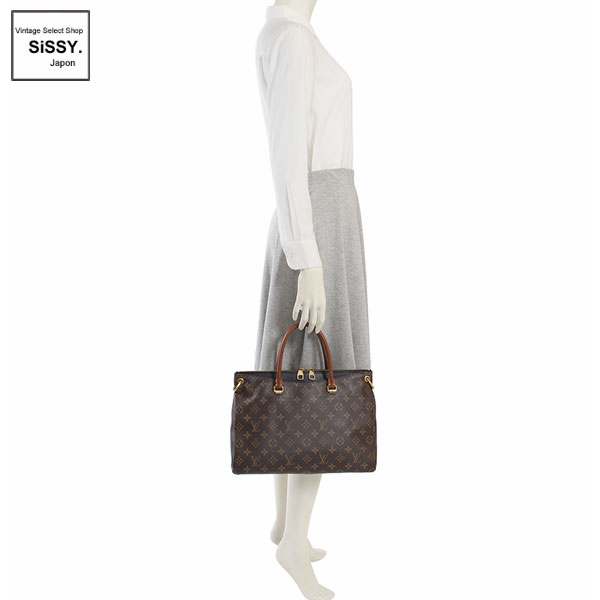 ■ルイ・ヴィトン■ 2WAY ハンドバッグ モノグラム パラス マロン×ノワール M41064 【LOUIS VUITTON】