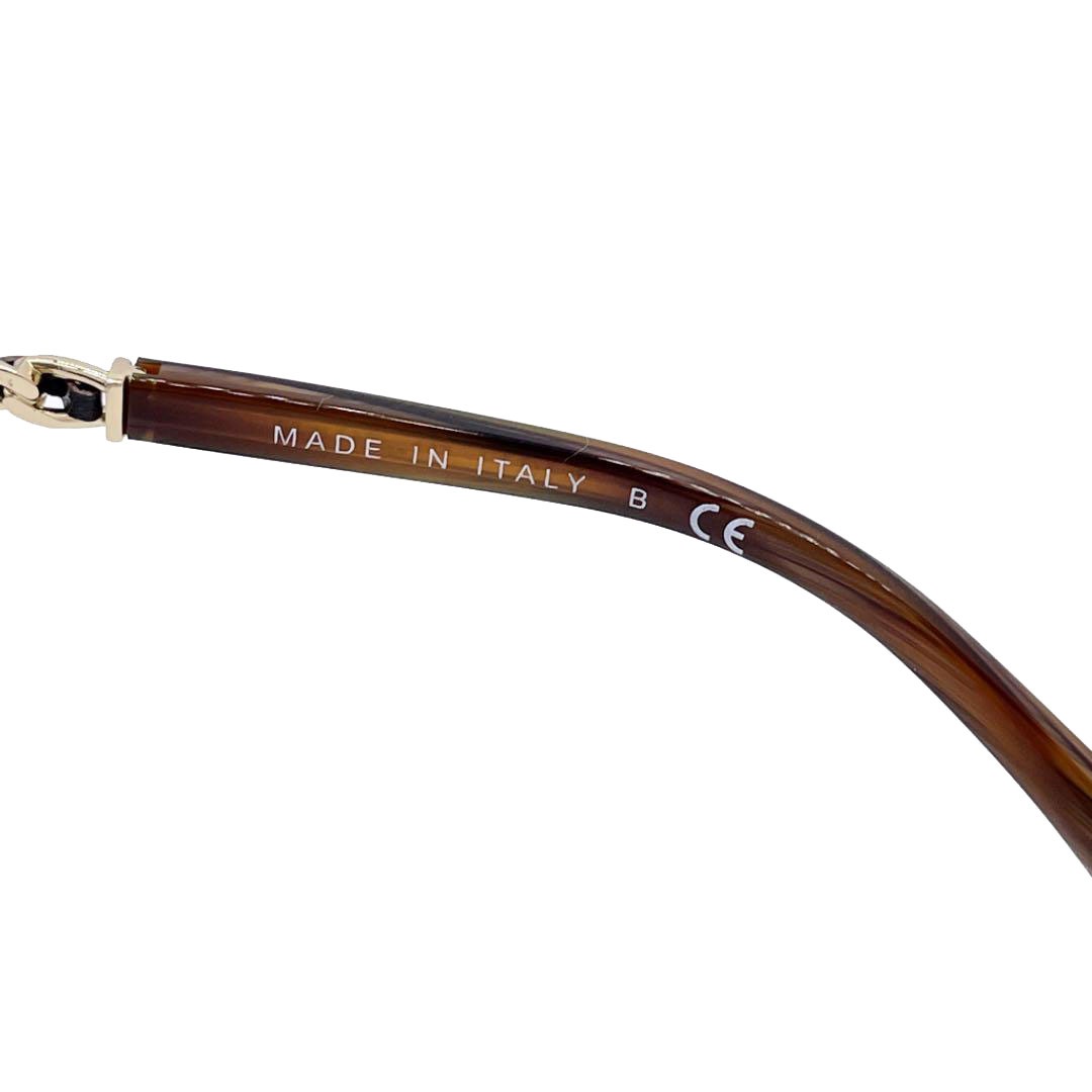 CHANEL シャネル サングラス チェーンフレーム ブラウン 5210-Q-A  