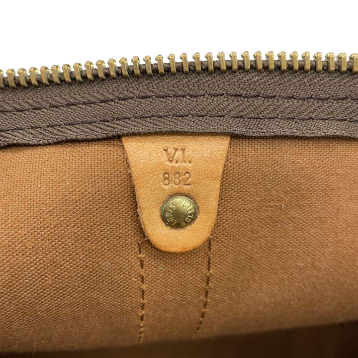 LOUIS VUITTON ルイヴィトン キーポル50 ボストンバッグ モノグラム エベヌ M41426