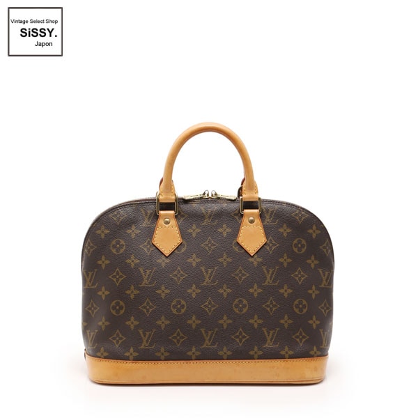 ■ルイヴィトン■ アルマ モノグラム ハンドバッグ PVC レザー ブラウン M51130 【LOUIS VUITTON】