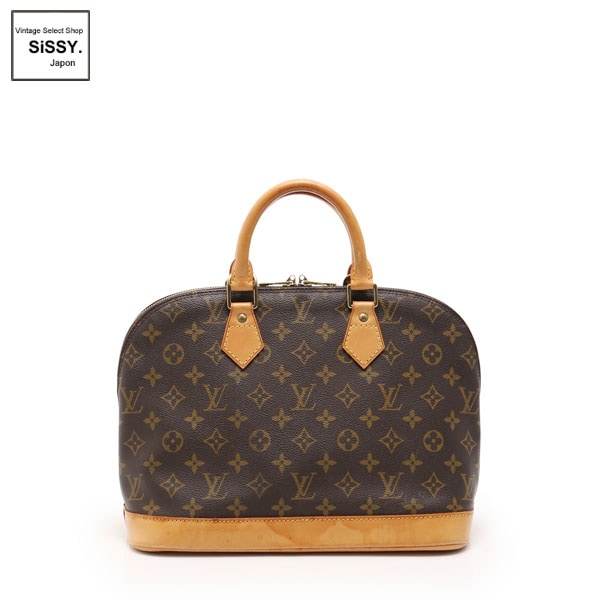 ■ルイヴィトン■ アルマ モノグラム ハンドバッグ PVC レザー ブラウン M51130 【LOUIS VUITTON】