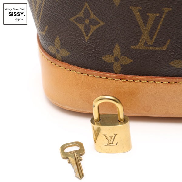 ■ルイヴィトン■ アルマ モノグラム ハンドバッグ PVC レザー ブラウン M51130 【LOUIS VUITTON】