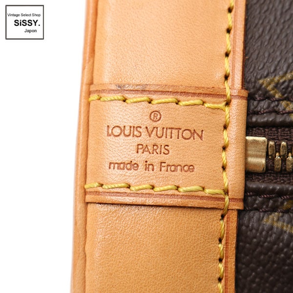■ルイヴィトン■ アルマ モノグラム ハンドバッグ PVC レザー ブラウン M51130 【LOUIS VUITTON】