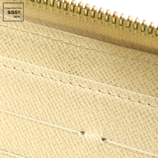 ■ルイ・ヴィトン■ ダミエアズール ジッピーウォレット ラウンドファスナー 長財布 PVC ホワイト N60019 【LOUIS VUITTON】