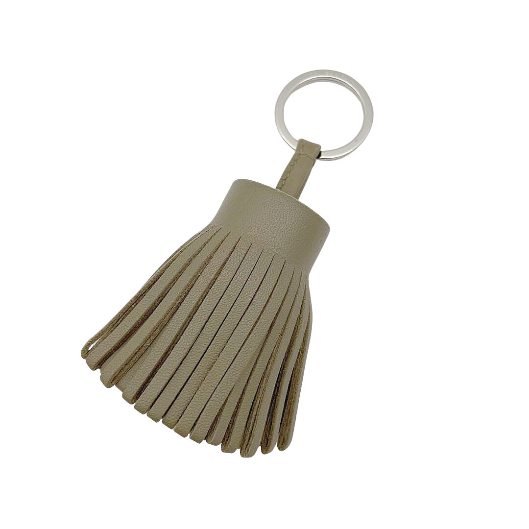 HERMES エルメス カルメン キーホルダー キーリング バッグチャーム