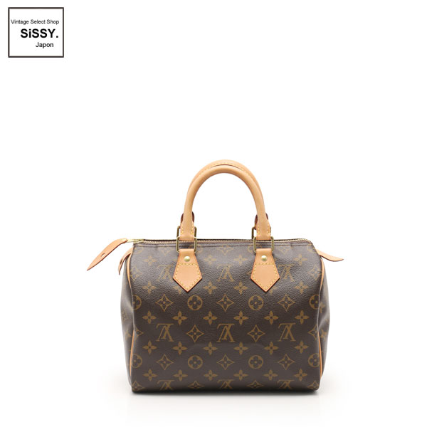 ■ルイヴィトン■ スピーディ25 モノグラム ハンドバッグ PVC レザー ブラウン M41528 【LOUIS VUITTON】