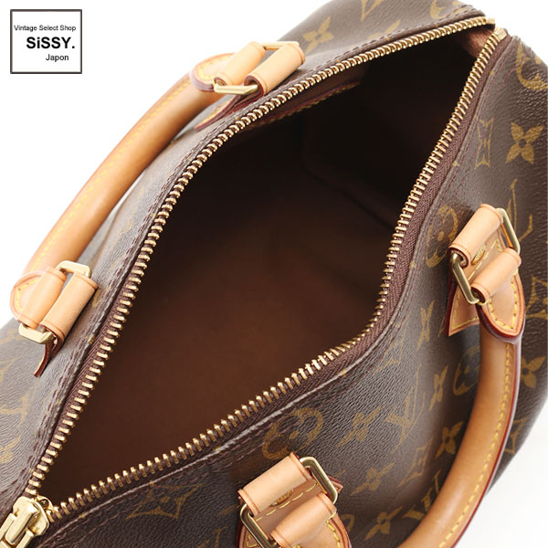 ■ルイヴィトン■ スピーディ25 モノグラム ハンドバッグ PVC レザー ブラウン M41528 【LOUIS VUITTON】