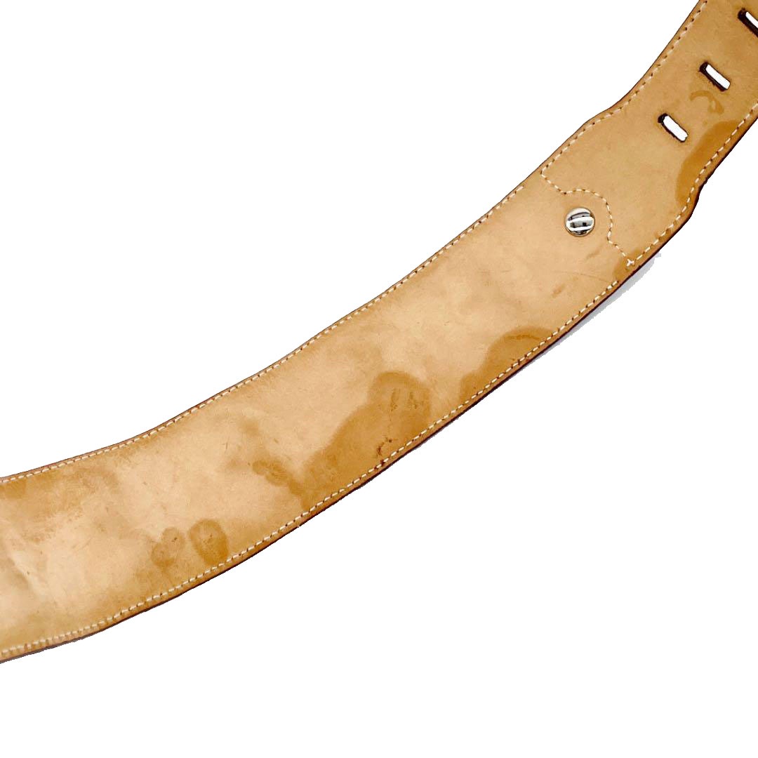 CELINE セリーヌ レディース ベルト ユーロデッセイ コレクション コインモチーフ Sサイズ ダークブラウン ゴールド シルバー