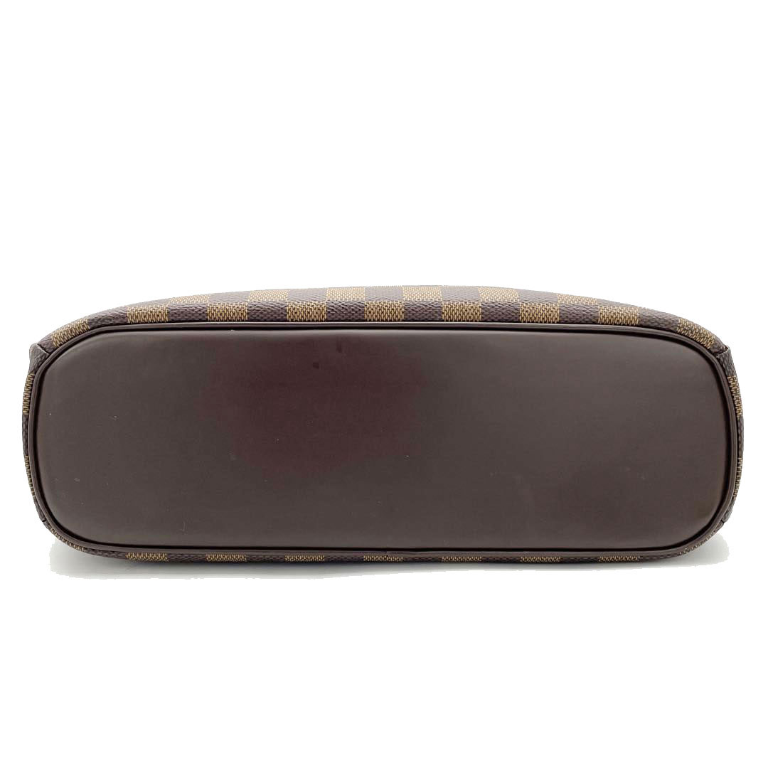 LOUIS VUITTON ルイヴィトン ハンドバッグ サリア オリゾンタル ダミエ エベヌ N51282