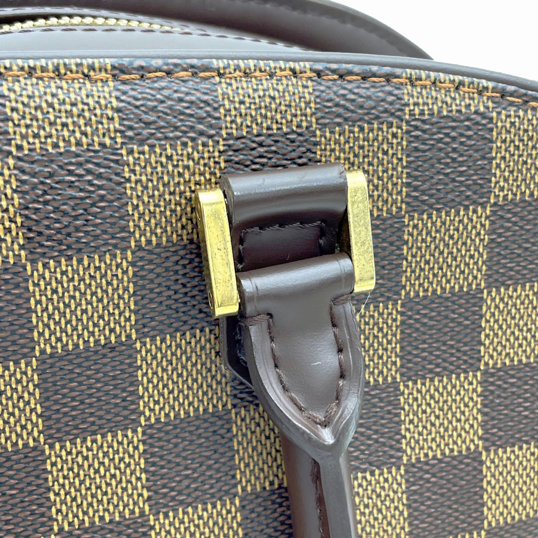 LOUIS VUITTON ルイヴィトン ハンドバッグ サリア オリゾンタル ダミエ エベヌ N51282