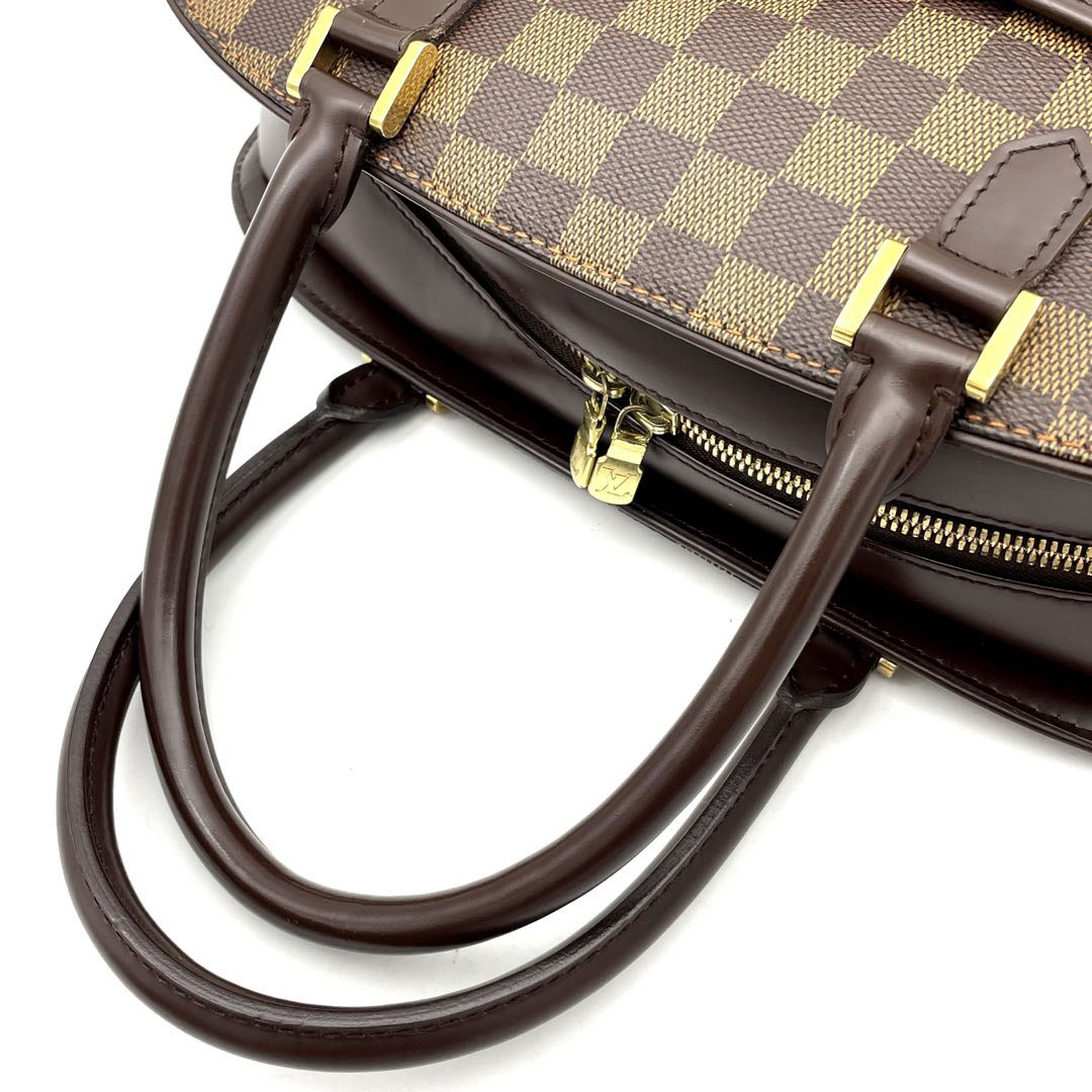 LOUIS VUITTON ルイヴィトン ハンドバッグ サリア オリゾンタル ダミエ エベヌ N51282