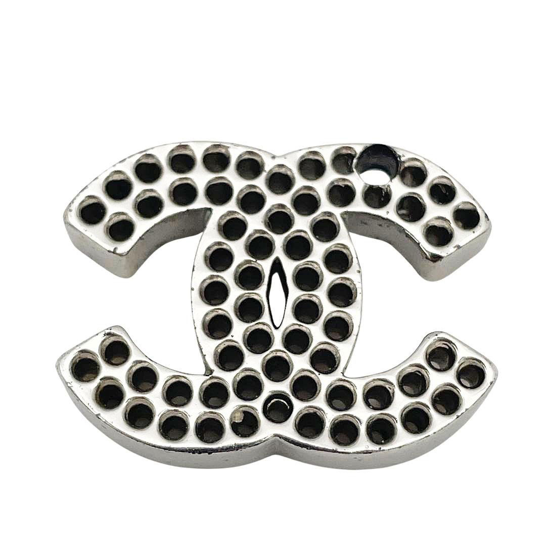 CHANEL シャネル フープピアス ココマーク パンチング 03P