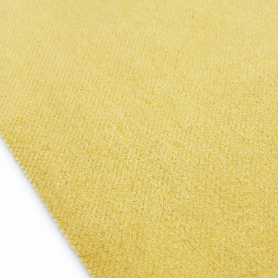 HERMES エルメス ヴィンテージマフラー カシミヤ100％ イエロー系 イギリス製