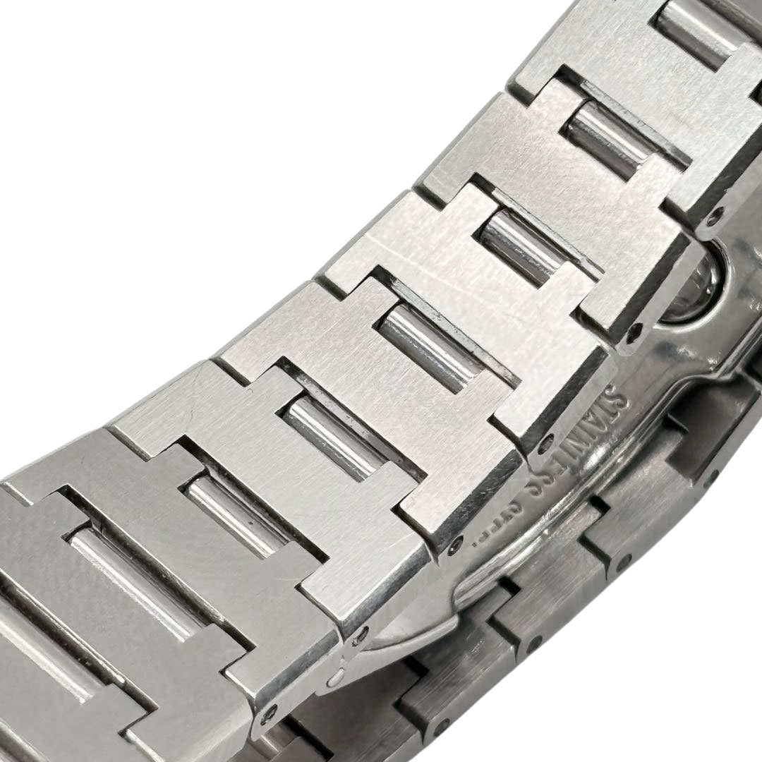 BVLGARI ブルガリ ブルガリブルガリ レディース腕時計 クオーツ SS シルバー/黒文字盤 BB26SS