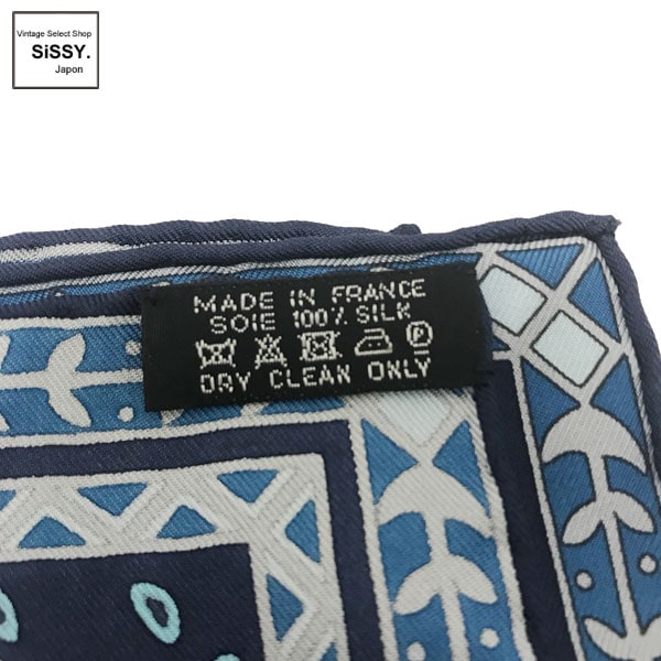 □エルメス□ カレ90 「Cavaliers du Caucase」 スカーフ シルク