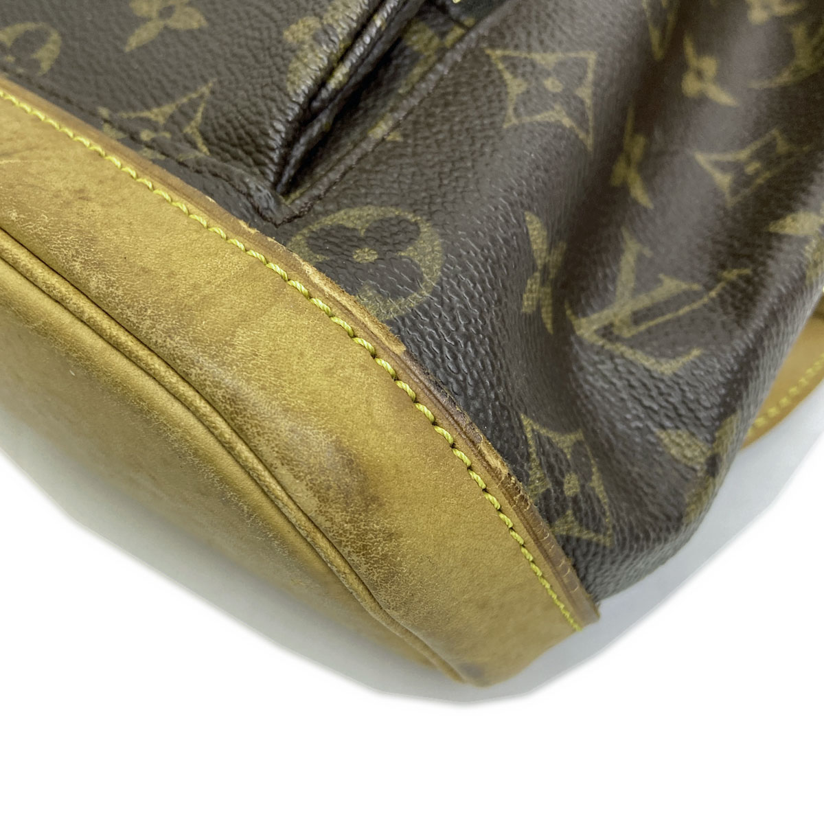 ■ルイヴィトン■ リュックサック バックパック ミニモンスリ モノグラム エベヌ（ブラウン系） M51137 【LOUIS VUITTON】