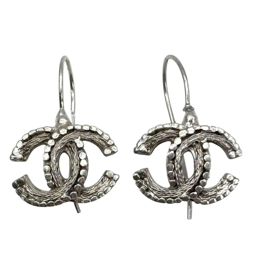 CHANEL シャネル フックピアス ココマーク シルバー 00A