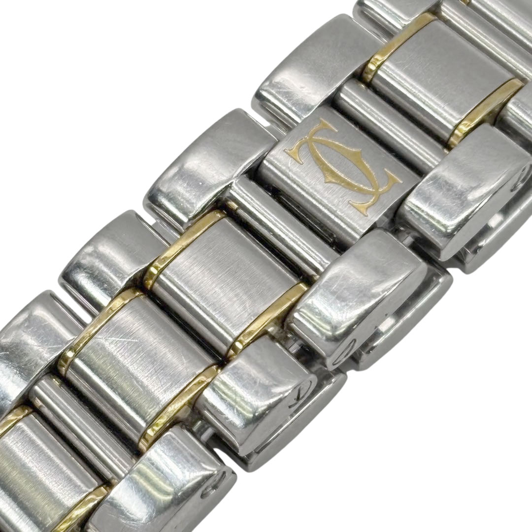 Cartier カルティエ レディース腕時計 マスト21 ヴァンティアン QZ SS シルバー ゴールド コンビ 1340