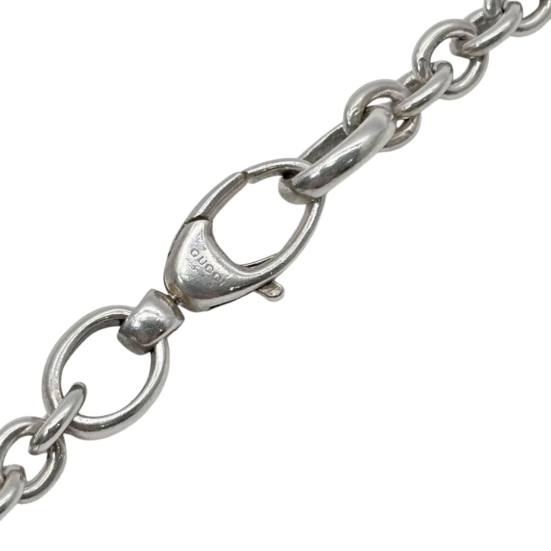 GUCCI グッチ ネックレス インターロッキングG Ag925 シルバー 28.4g