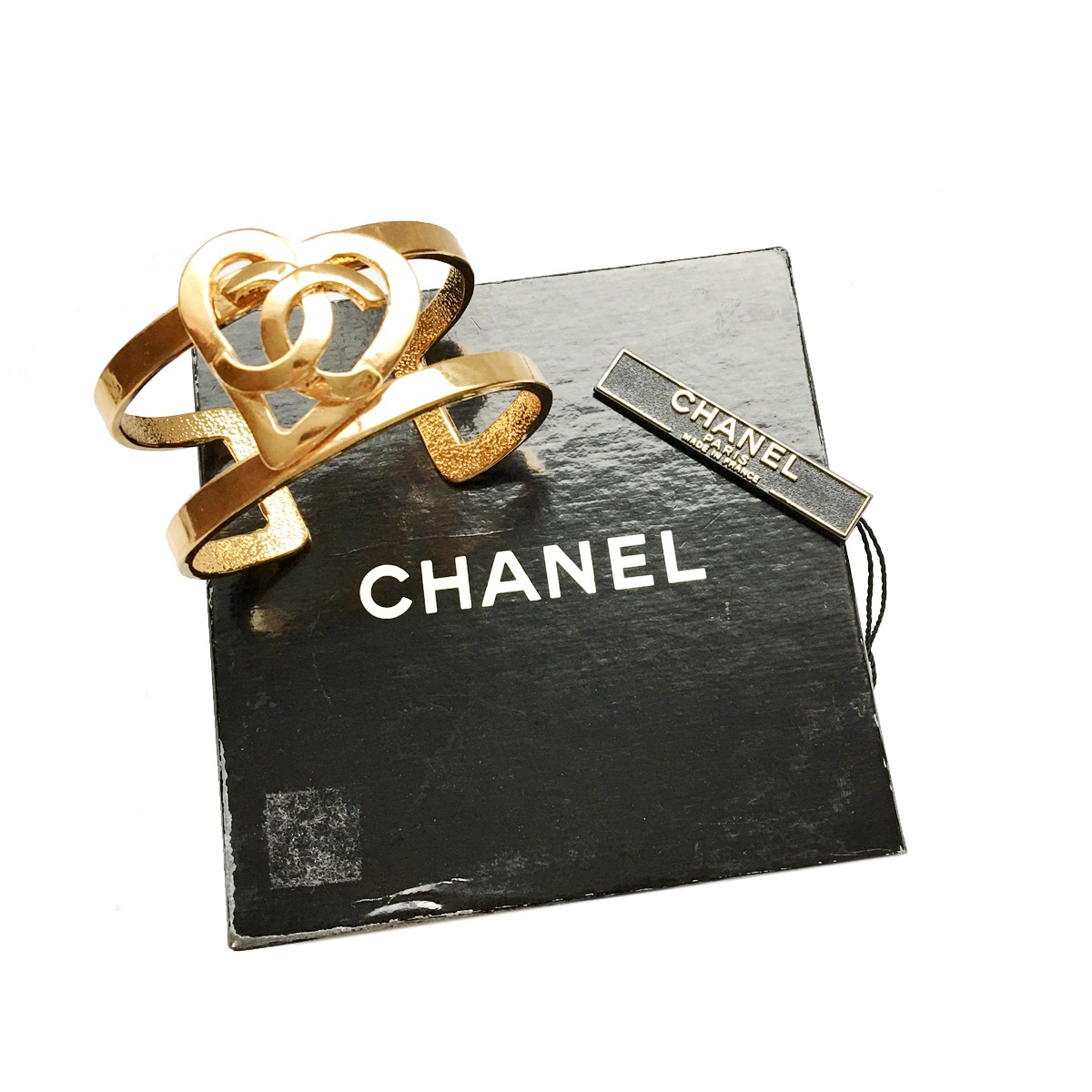 ヴィンテージ♥CHANEL♥シルバー♥バングル CHANEL シャネル ヴィンテージ ココマーク ロゴ バングル ブレスレット