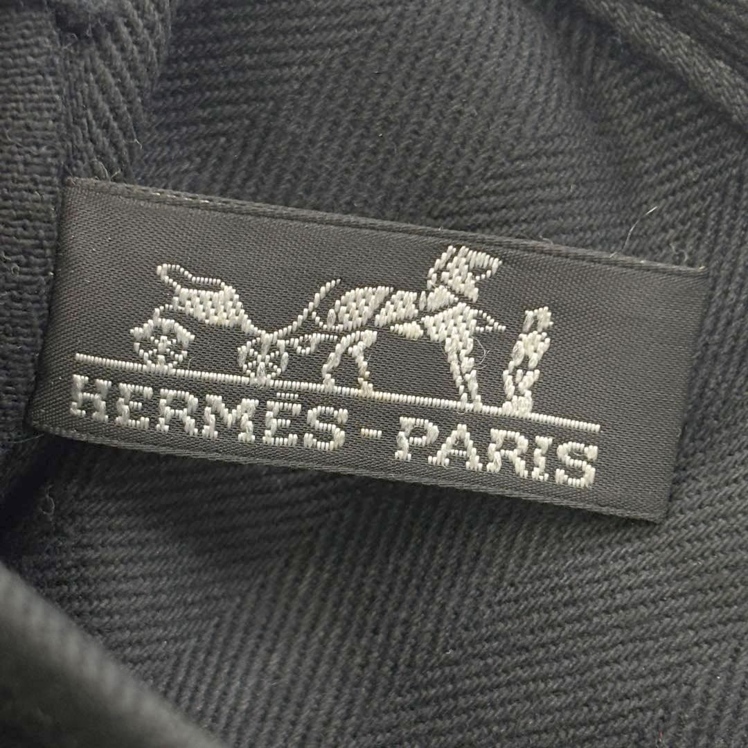 HERMES エルメス ハンドバッグ ヴァルパライソPM トワルシェブロン/レザー ブラック