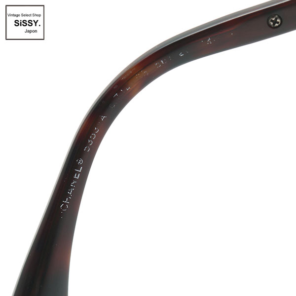 ■シャネル■ サングラス ダークブラウン チェーンモチーフ 【CHANEL】