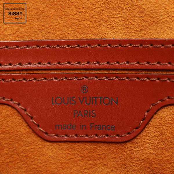 ■ルイ・ヴィトン■ サンジャック エピ ハンドバッグ レザー ケニアブラウン M52273 【LOUIS VUITTON】