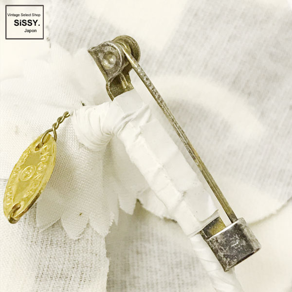 ■シャネル■ カメリア ココマーク コサージュ ブローチ アクセサリー ブラック/ホワイト 【CHANEL】