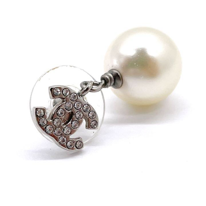 CHANEL シャネル スイングピアス ココマーク フェイクパール