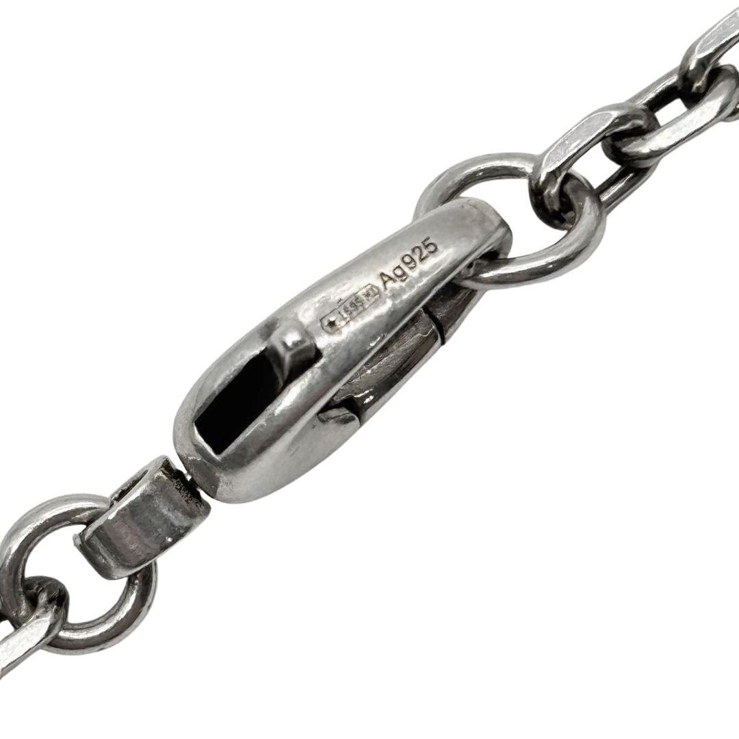 GUCCI グッチ ネックレス ダブルGG ペンダント Ag925 シルバー 25.9g