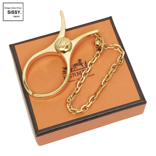 ■エルメス■ グローブホルダー フィロー（フィルー） ゴールド 【HERMES】