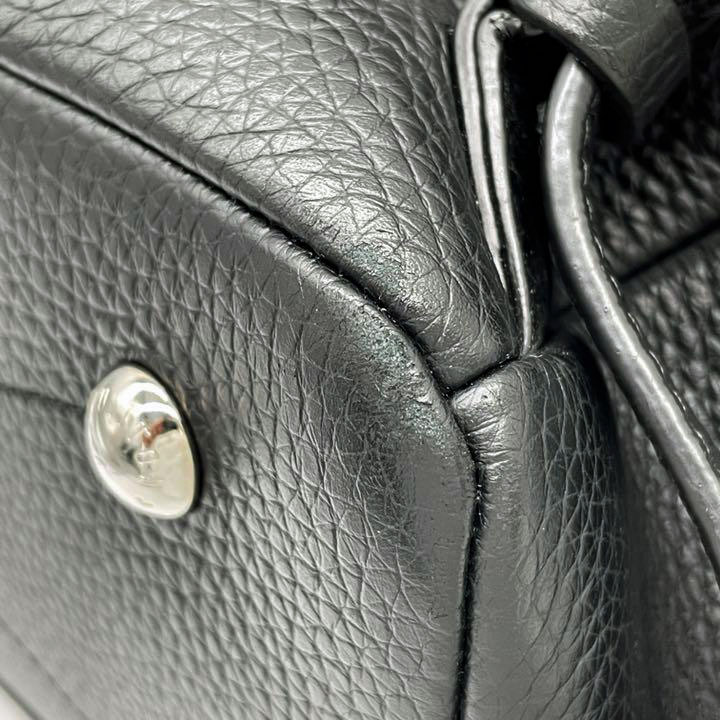 LOUISVUITTON ルイヴィトン アルマンド バックパック リュックサック トリヨンレザー ブラック M42687