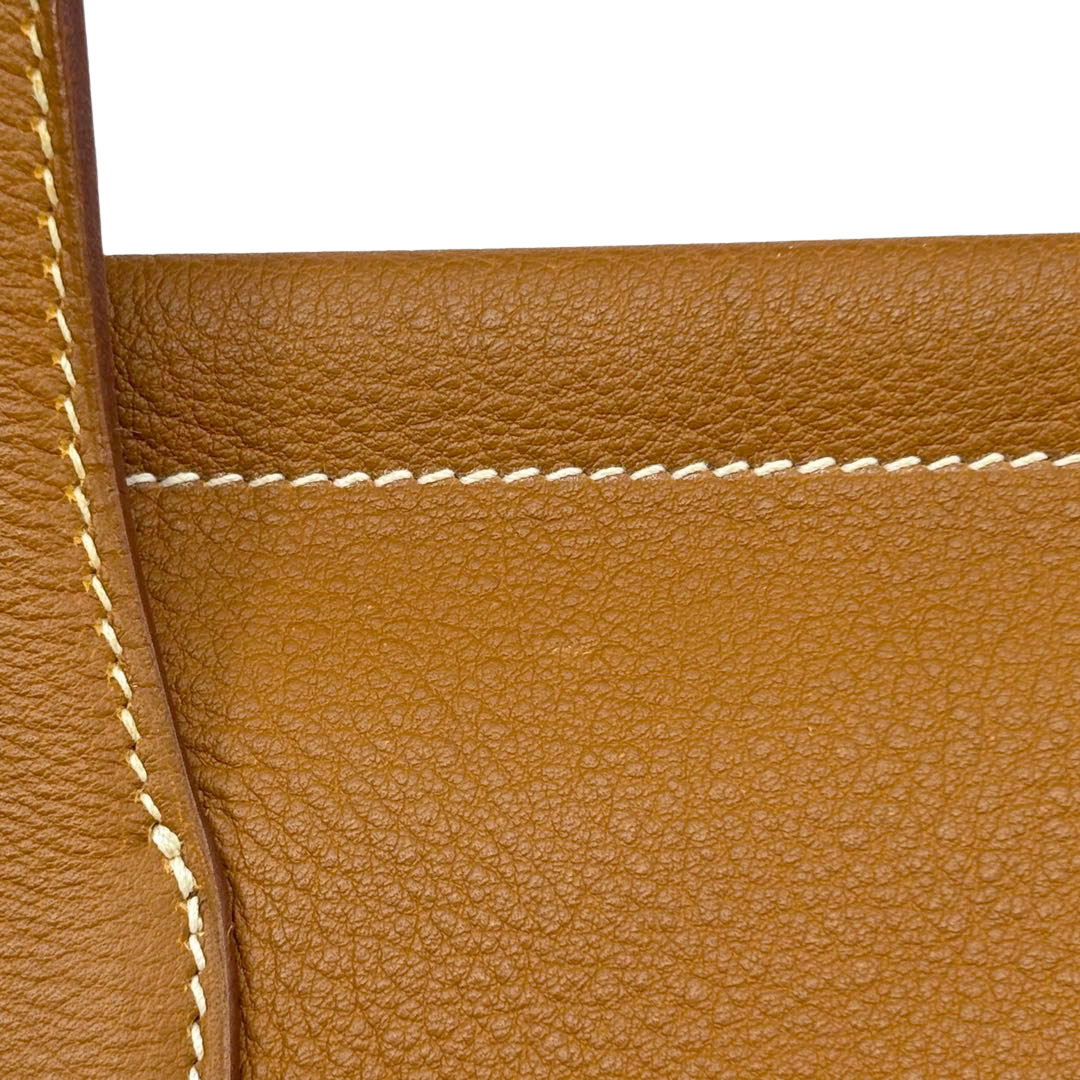 HERMES エルメス ハンドバッグ カバ35 トリヨンクレマンス ゴールド/ゴールド金具 □C刻印