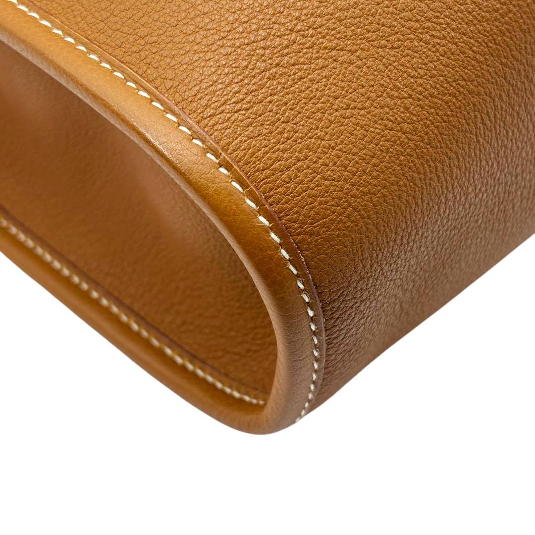 HERMES エルメス ハンドバッグ カバ35 トリヨンクレマンス ゴールド/ゴールド金具 □C刻印