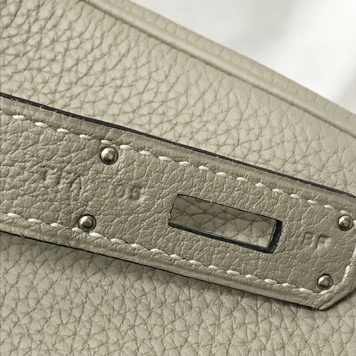 ■エルメス■ バーキン30 トゴ トゥルティールグレー シルバー金具 T刻印【HERMES】