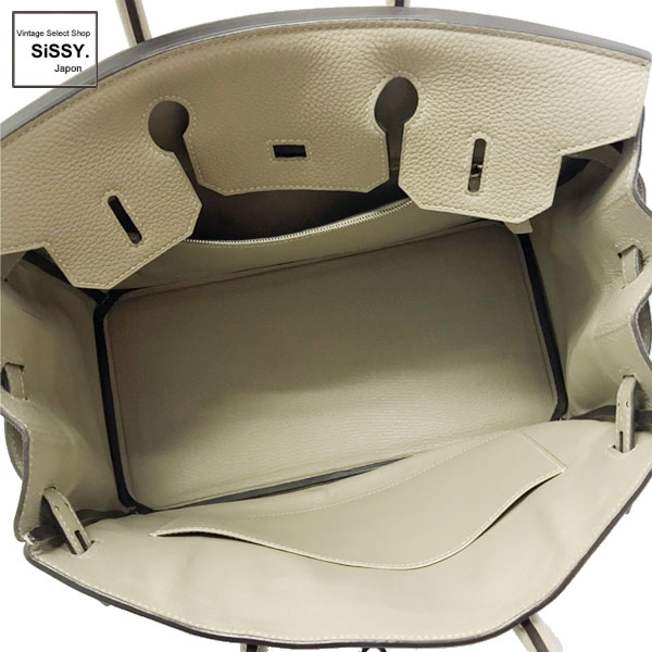 ■エルメス■ バーキン30 トゴ トゥルティールグレー シルバー金具 T刻印【HERMES】