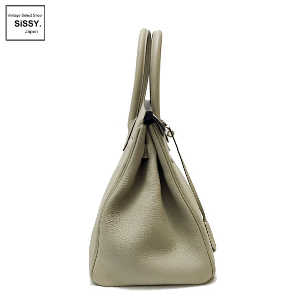 ■エルメス■ バーキン30 トゴ トゥルティールグレー シルバー金具 T刻印【HERMES】