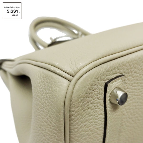 ■エルメス■ バーキン30 トゴ トゥルティールグレー シルバー金具 T刻印【HERMES】