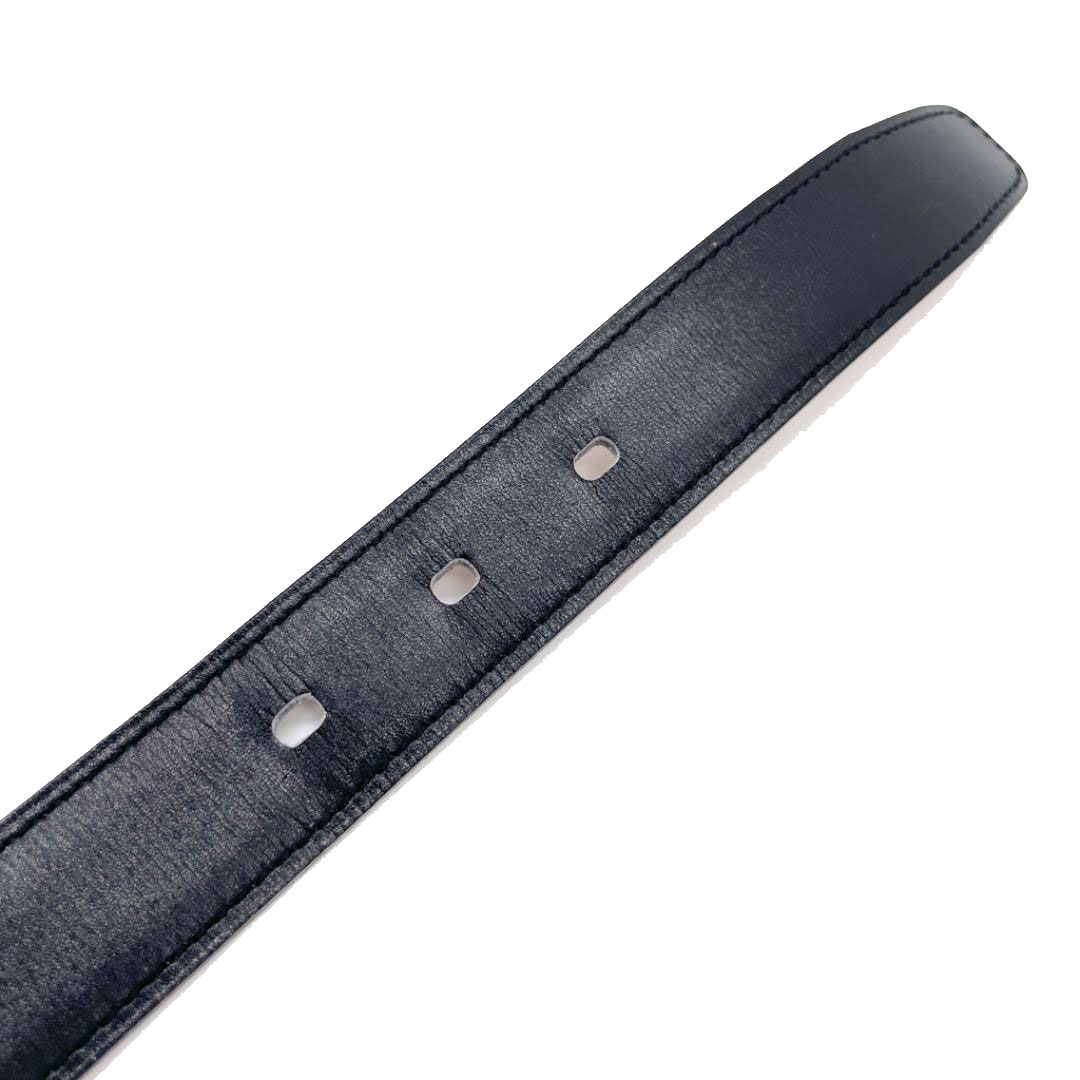 HERMES エルメス Hバックルベルト アピ3 ボックスカーフ 70 ブラック ゴールド金具 □B刻印