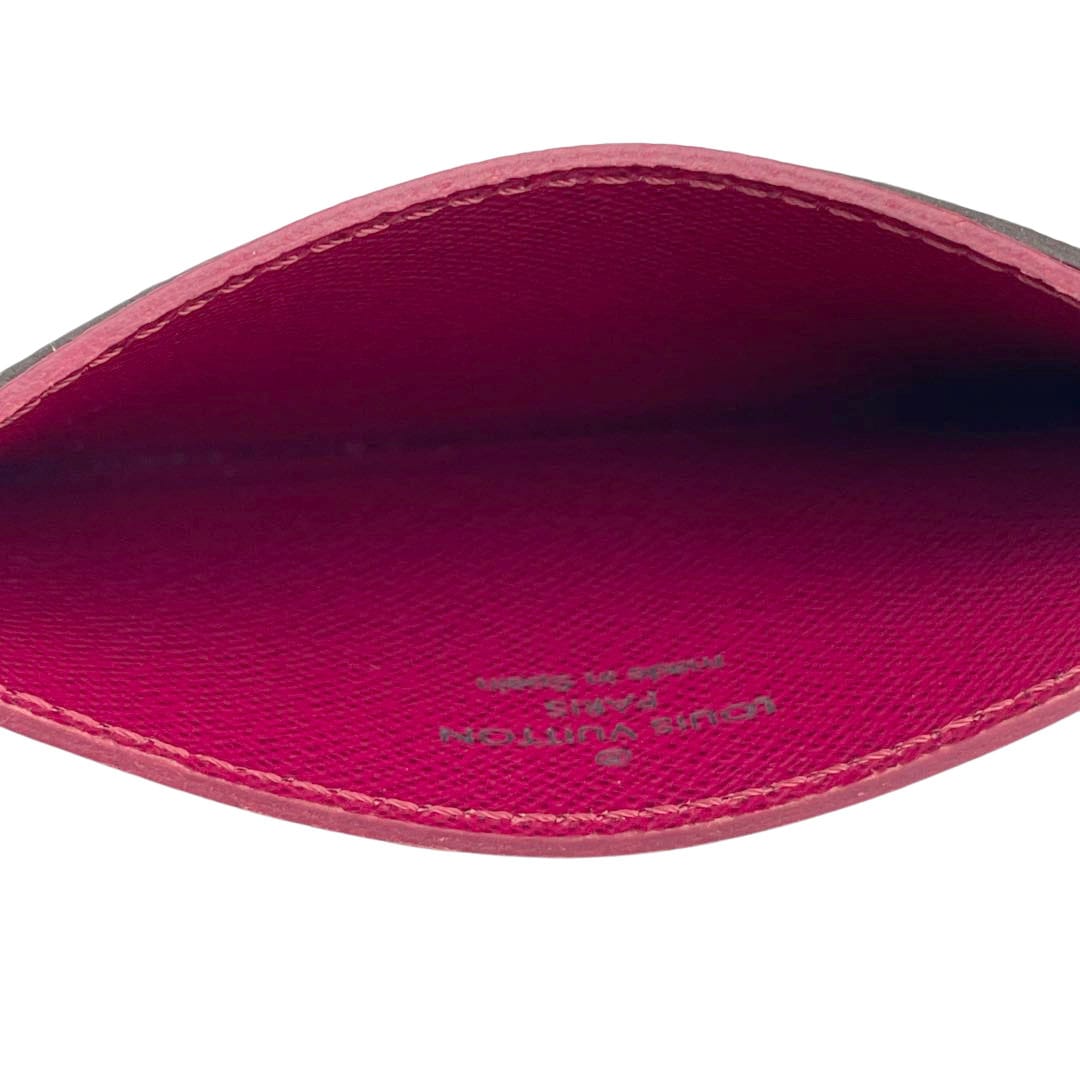 ルイヴィトン✨モノグラム フューシャ ポルトカルト サーンプル 名刺