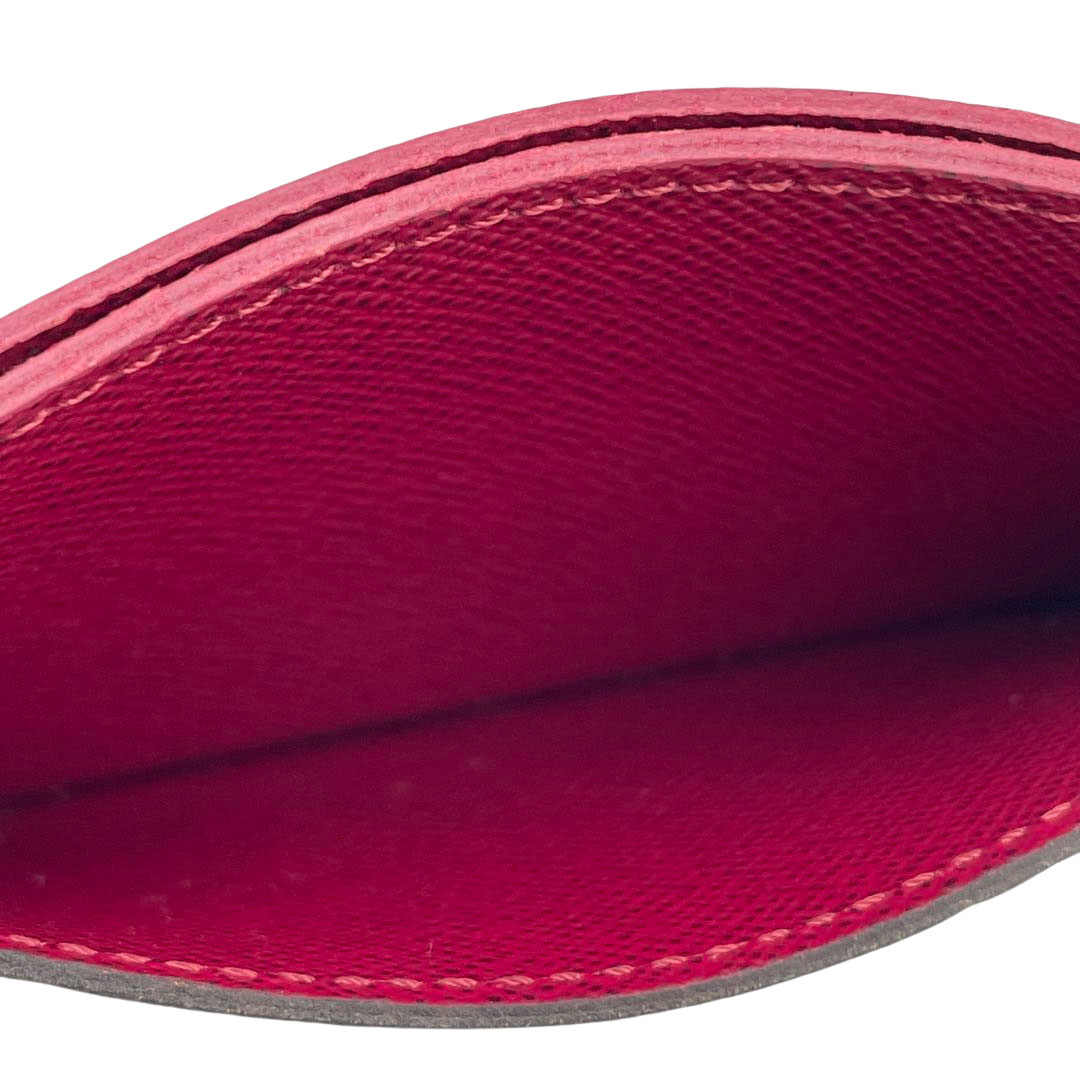 LOUIS VUITTON ルイヴィトン カードケース ポルト カルト･サーンプル モノグラム フューシャ M60703 ※RFID(ICチップ)確認済み