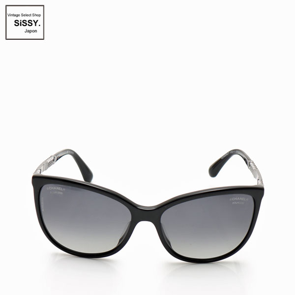 ■シャネル■ サングラス ブラック シルバー チェーン 5352-A 【CHANEL】