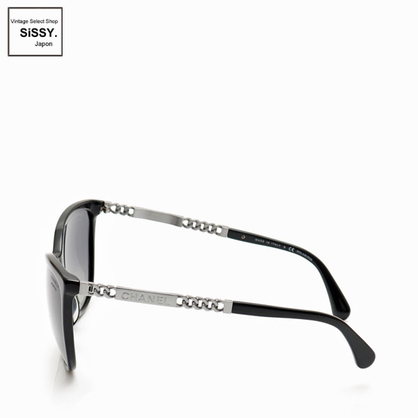 ■シャネル■ サングラス ブラック シルバー チェーン 5352-A 【CHANEL】