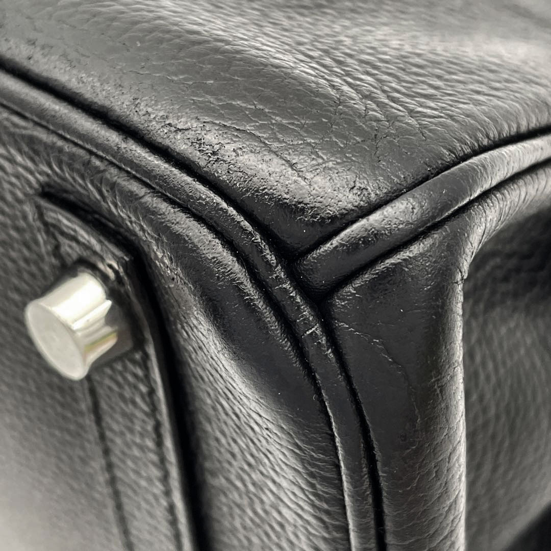 エルメス バーキン30 ブラック ヴォーエプソン シルバー金具