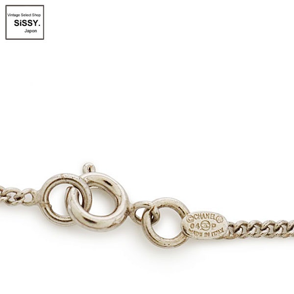■シャネル■ ココマーク ネックレス シルバー ハート 04P 【CHANEL】