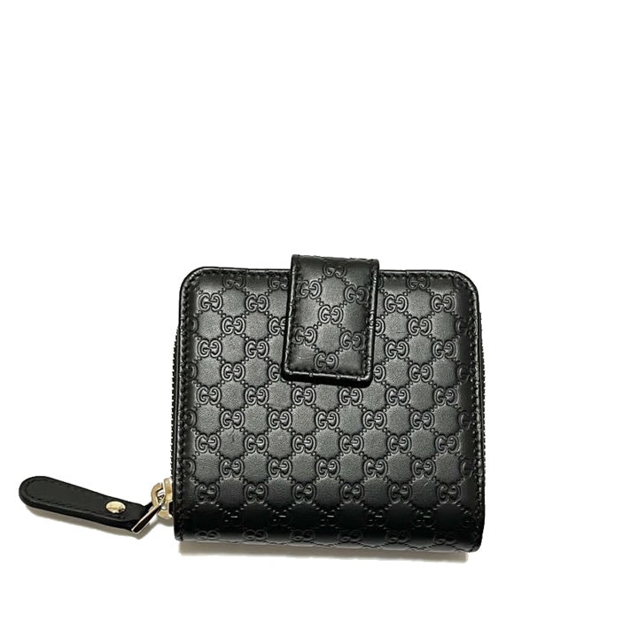 GUCCI グッチ コンパクトウォレット 二つ折り財布 マイクログッチシマ